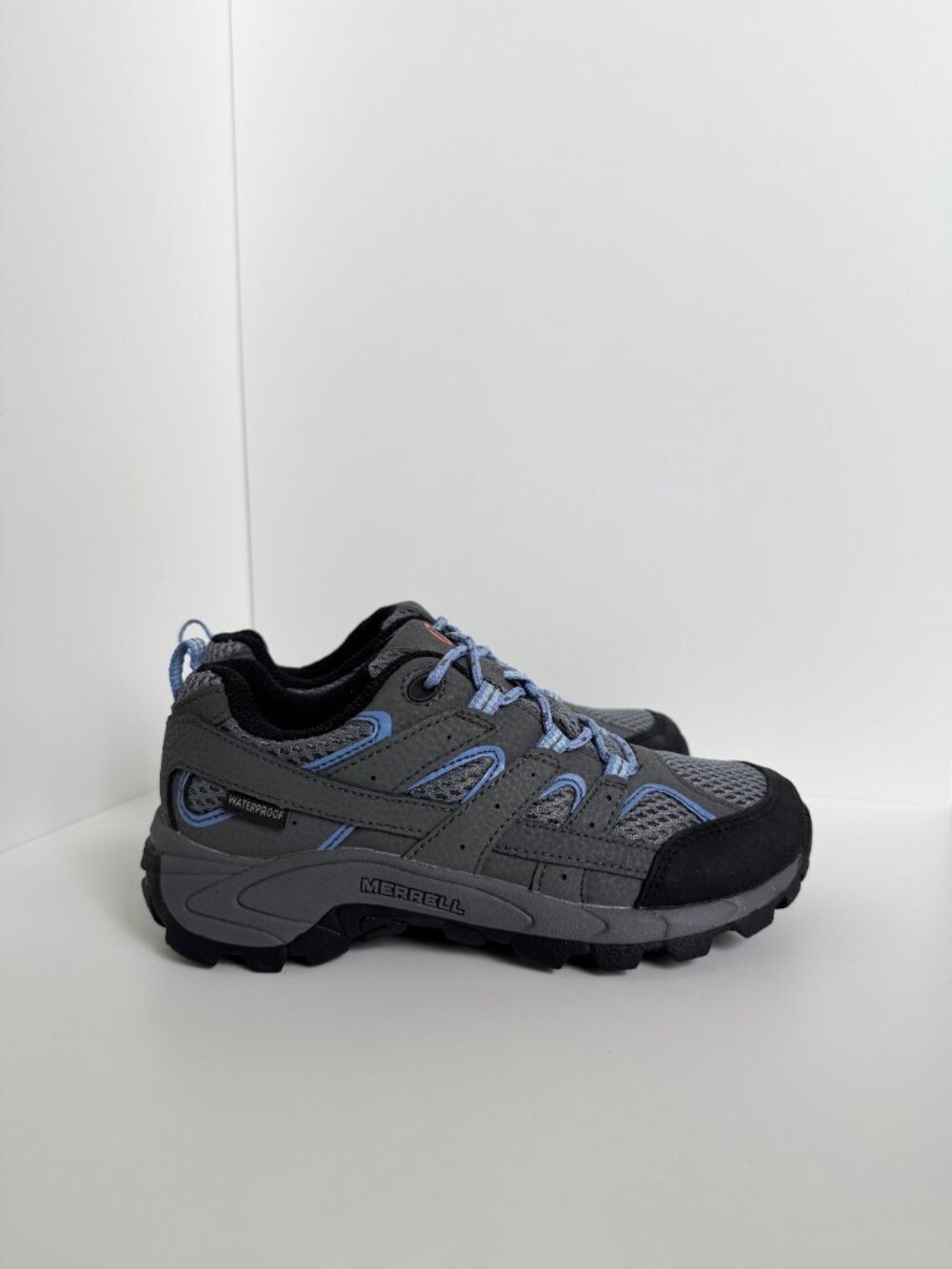 New w/o Box! Merrell Kids' Moab 2 Low Lace Waterproof Shoe - Size 13.5 - Picture 3 of 12